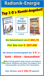 Top 3 G´s Kombi-Angebote! Geld | Glück | Gesundheit plus Coaching!